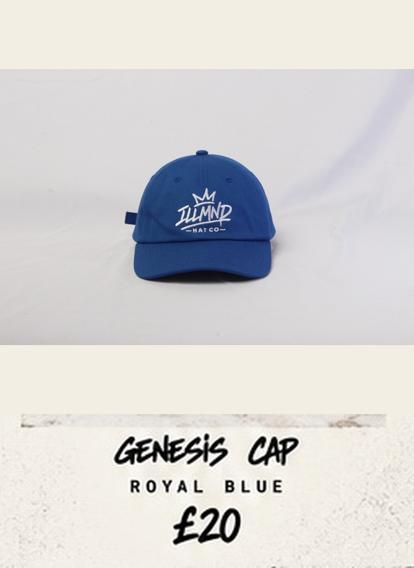 Genesis Cap Royal Blue £20